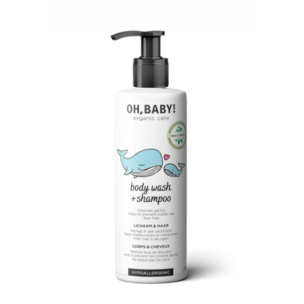 Oh, Baby! Organic Care Kūno ir plaukų prausiklis