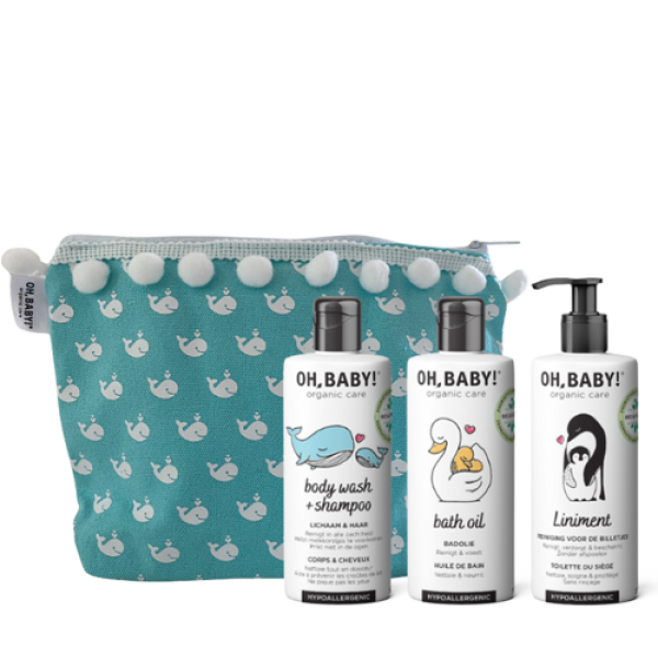OH, BABY! Organic Care Essentials Mini rinkinys