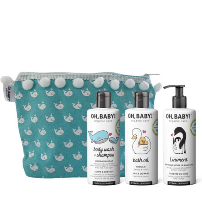 OH, BABY! Organic Care Essentials Mini rinkinys
