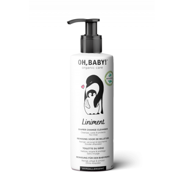 OH, BABY! Organic Care Liminent losjonas sauskelnių zonos priežiūrai